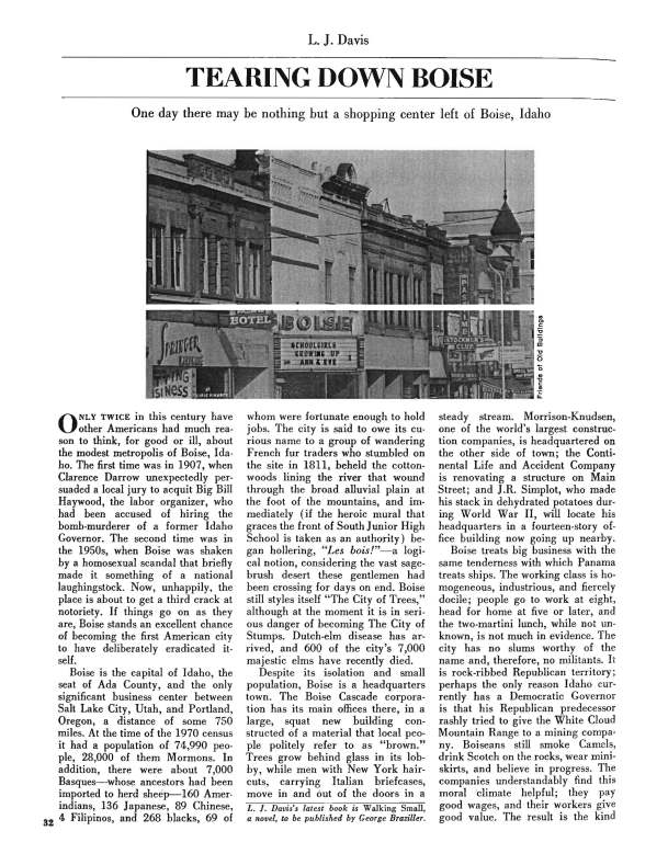 Pages from Harpers - Nov 1974 - Boise urban renewal